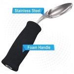 Soft Foam Grip Offset Spoon for Comfort