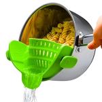 Kitchen Gizmo Snap N' Strain Silicone Colander