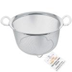 Stainless Steel 3 Quart Strainer with Handles