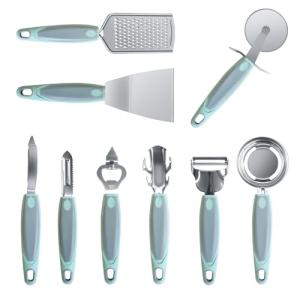 9-Piece Stainless Steel Kitchen Gadget Set