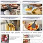 Umite Chef 34PCS Silicone Kitchen Utensil Set