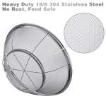 Tiawudi Stainless Steel Kitchen Strainer Set