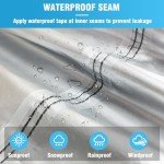Waterproof V-Shape Garden Sofa Cover with Straps