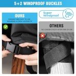 Waterproof V-Shape Garden Sofa Cover with Straps