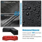 Heavy Duty Waterproof L-Shaped Sofa Cover