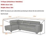Waterproof Garden Sofa Covers for L-Shaped Furniture