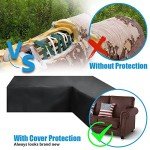 Heavy Duty Waterproof L-Shaped Sofa Cover