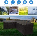 Waterproof Corner Sofa Cover for Outdoor Furniture