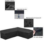 Waterproof Garden Sofa Covers for L-Shaped Furniture
