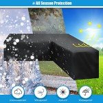 Heavy Duty Waterproof L-Shaped Sofa Cover