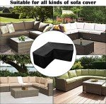 Waterproof Corner Sofa Cover for Outdoor Furniture