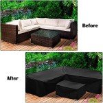 Waterproof Corner Sofa Cover for Outdoor Furniture
