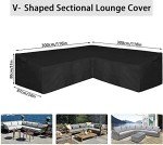 Waterproof Corner Sofa Cover for Outdoor Furniture