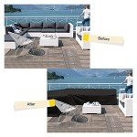 Waterproof V Shape Garden Chair Cover - Black