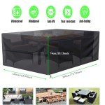 Waterproof Garden Chair Covers - 200x160x74cm