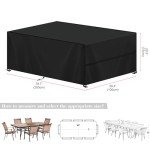 SIMPHAUS Waterproof Garden Chair Cover 200x100cm