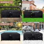Waterproof Garden Chair Covers - Heavy Duty Black