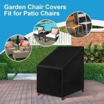 Heavy-Duty Waterproof Garden Chair Cover, 1pc