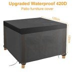 Heavy Duty Garden Furniture Cover 125x125cm
