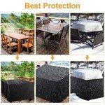 Heavy Duty Garden Furniture Cover 125x125cm
