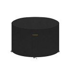 VANSHEIM Waterproof Round Covers for Garden Furniture