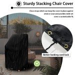 Waterproof Garden Stacking Chair Covers - Heavy Duty