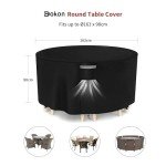Waterproof Garden Chair Covers with Air Vent - Ø163 x 90cm