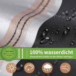 Heavy Duty Round Garden Table Cover with Vents