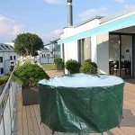 Round Waterproof Garden Chair Cover - Extra Large