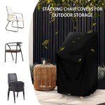 Waterproof Garden Stacking Chair Covers - Heavy Duty