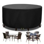 Waterproof Round Garden Table Cover 230x90cm