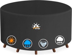 Waterproof Round Garden Chair Cover - 185cm
