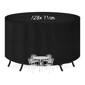 Waterproof Heavy-Duty Round Garden Table Cover