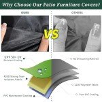 Waterproof Round Garden Table Cover 230x90cm