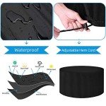 Waterproof Heavy-Duty Round Garden Table Cover