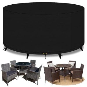 Waterproof Round Garden Table & Chair Cover