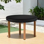 Delixike Waterproof Round Garden Table Cover 124cm