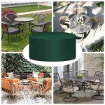Waterproof Round Garden Chair Covers - Ø102x71cm