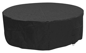 Heavy Duty Waterproof Garden Chair Cover, Black