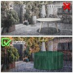 Waterproof Round Garden Chair Covers - Ø102x71cm