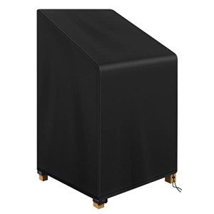 Waterproof Outdoor Garden Chair Cover - Black