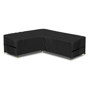 Waterproof L-Shaped Sofa Cover for Outdoor Furniture