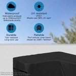 Waterproof L-Shaped Sofa Cover for Outdoor Furniture