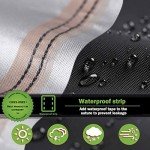 Waterproof L-Shape Garden Furniture Cover - Black