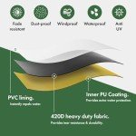 Heavy Duty Waterproof Garden Sofa Cover - L-Shape