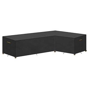 Waterproof L-Shaped Garden Sofa Cover 270x216 cm