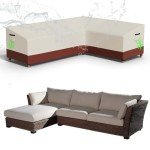 Waterproof L-Shape Garden Chair Covers - 600D Heavy Duty
