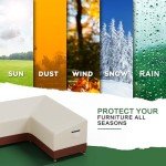 Waterproof L-Shape Garden Chair Covers - 600D Heavy Duty