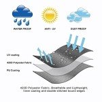 Heavy Duty Waterproof L-Shaped Patio Sofa Cover