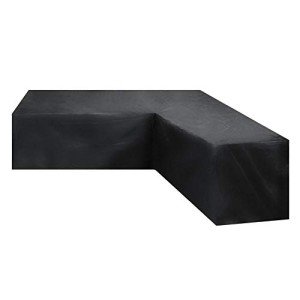 L-Shape Outdoor Sofa Cover – Waterproof & UV Resistant